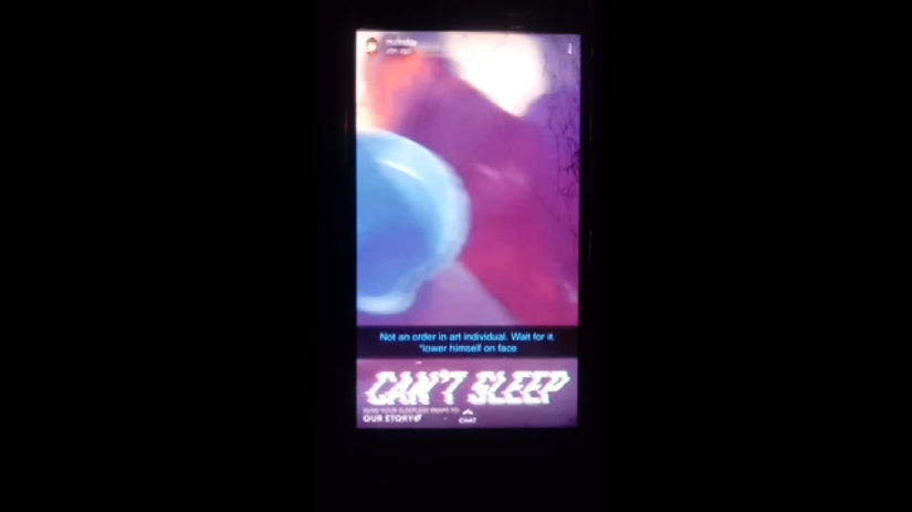 Denis Snapchat Video recorded by Olga